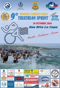 locandina sport-triathlon - Hotel Trinacria
